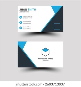 corporate  Business Card Design Template 