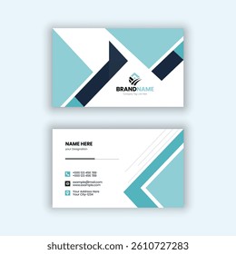 Corporate business card design Template Layour