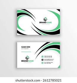 Corporate business card design Template Layout