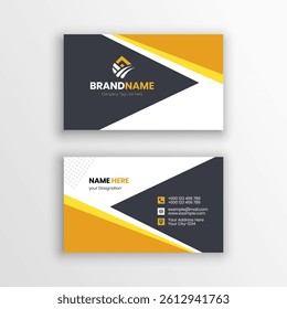 Corporate business card design Template Layout