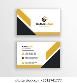 Corporate business card design Template Layout