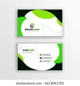 Corporate business card design Template Layout