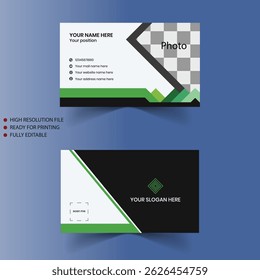 corporate business card design template eps vector