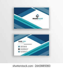 Corporate business card design Template Layout