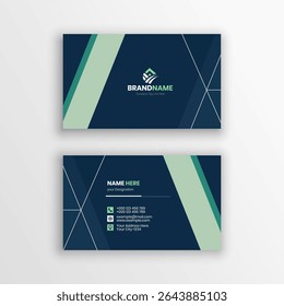 Corporate business card design Template Layout