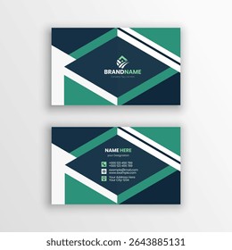 Corporate business card design Template Layout