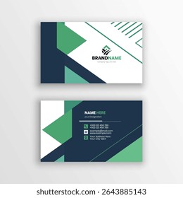 Corporate business card design Template Layout