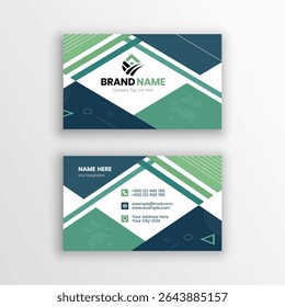 Corporate business card design Template Layout