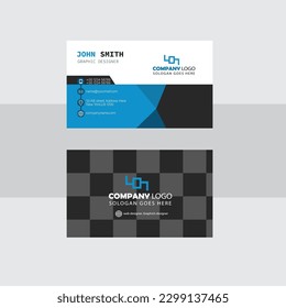 Corporate Business card design vector templet