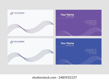 Corporate business card, Elegant, minimalist, modern and eye catching business card design template, Make up artist business card, beauty vlogger business card, clean and modern, editable