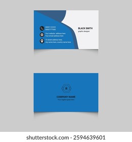 Corporate business card for professional branding