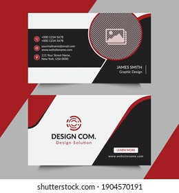 corporate business card template design with free vector and all businesses