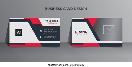 Corporate business card template design