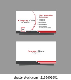 Corporate Business Card Template Design