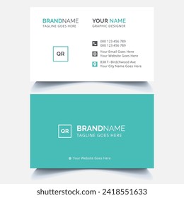 Corporate Business Card Template Design