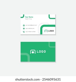 Corporate business card template design