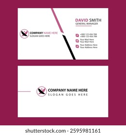 Corporate Business Card Template Design