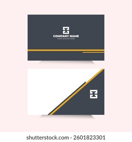 Corporate business card template design