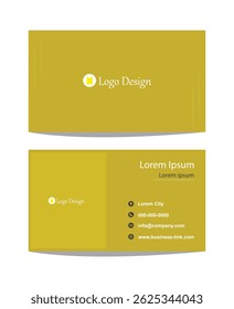 Corporate Business Card Template Design