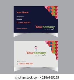 Corporate Business Card Template Desing