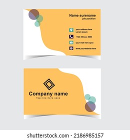 Corporate Business Card Template Desing