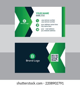 Corporate business card template, new modern business card print templates 
Double-sided creative design. Horizontal Vector illustration Personal Clean visiting card , Clean professional business