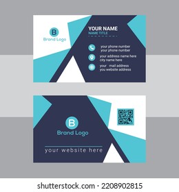 Corporate business card template, new modern business card print templates 
Double-sided creative design. Horizontal Vector illustration Personal Clean visiting card , Clean professional business