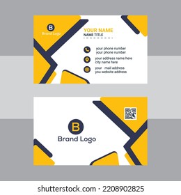 Corporate business card template, new modern business card print templates 
Double-sided creative design. Horizontal Vector illustration Personal Clean visiting card , Clean professional business