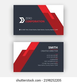 Corporate Business Card Template Vector File For Print
Business Card Template
