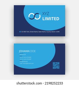 Corporate Business Card Template Vector File For Print
Business Card Template
