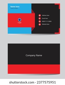 Corporate Business card template Visiting card Template