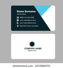 Corporate Business card Template For your Company