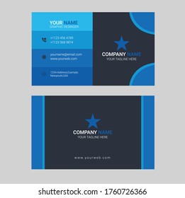 Corporate business card templates visiting card design  professional business card design templates business card vector