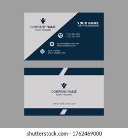 Corporate business card vector visiting card design professional business cards templates