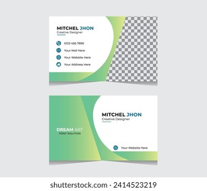 Corporate business card'professional busness card design.