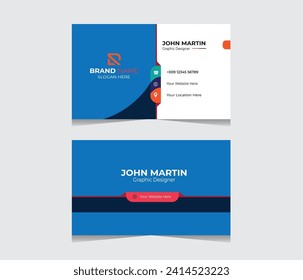 Corporate business card'professional busness card design.