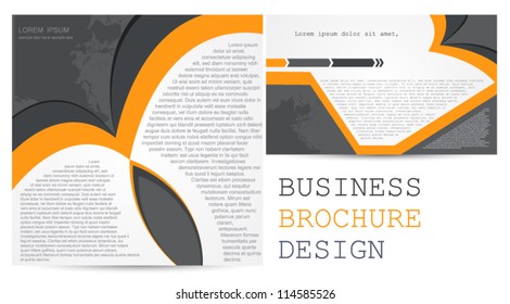 corporate business cards and brochure design