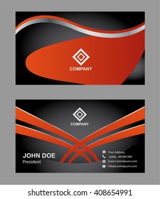 Corporate business cards template
