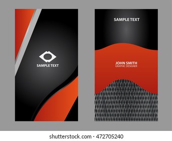 Corporate business cards template
