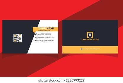 corporate business card,vector and concept design