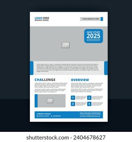 Corporate Business Case Study  Flyer Template