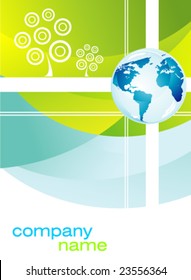 Corporate or Business Company background  brochure