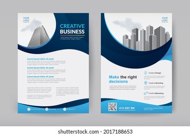 Corporate Business Cover Design Template. Can use to Brochure, Flyer, Leaflets, Pamphlet, Annual Report,  Company profile, Banner, Magazine, Portfolio. Print template design in A4