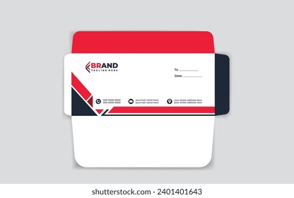 corporate business envelope design template