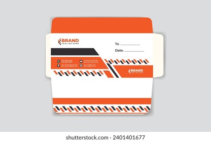 corporate business envelope design template