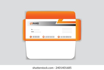 corporate business envelope design template