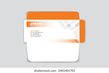 corporate business envelope design template