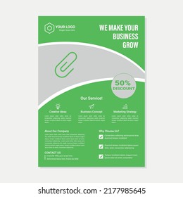 Corporate Business Event Real Estate Flyer and Brochure Design Template