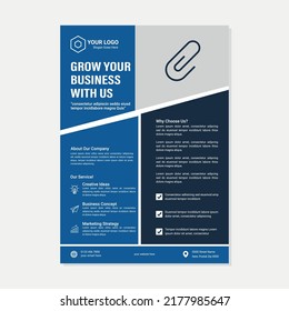 Corporate Business Event Real Estate Flyer and Brochure Design Template