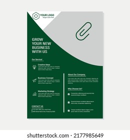 Corporate Business Event Real Estate Flyer and Brochure Design Template